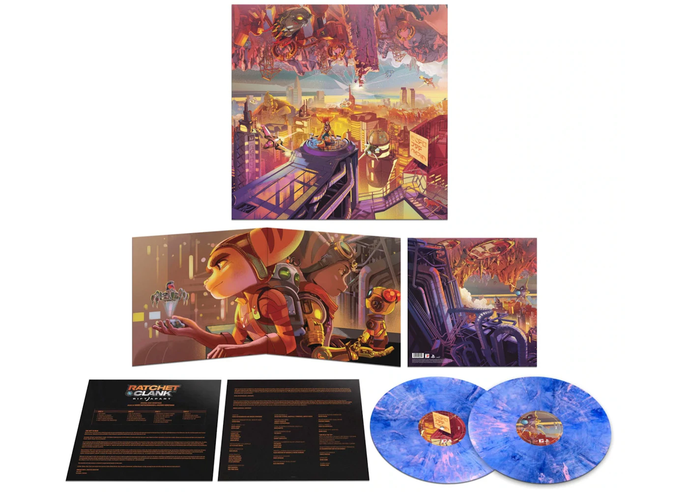 Ratchet & Clank Rift Apart Original Game Soundtrack 2XLP Vinyl (Edition ...
