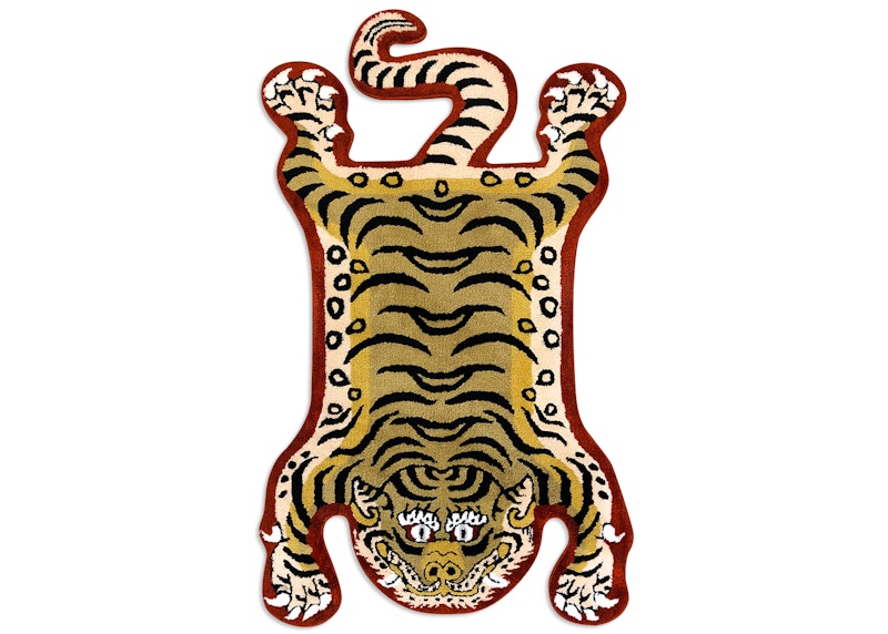 Raw Emotions Mascot Tiger Large Rug Vintage