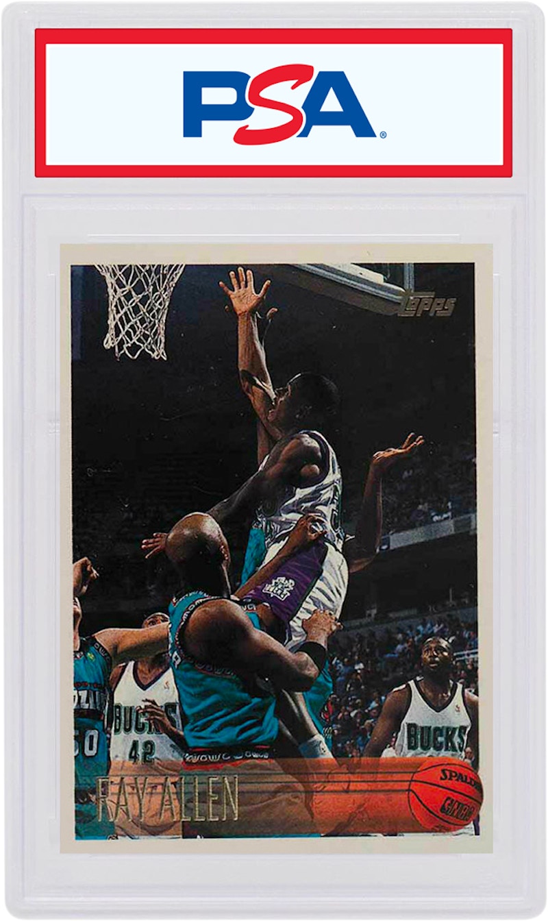 Ray Allen 1996 Topps Rookie #217