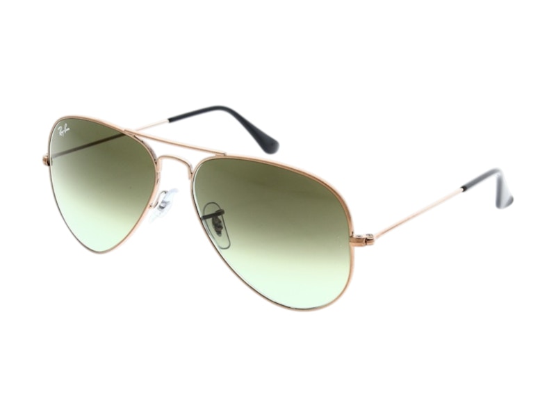 Pre-owned Ray Ban Rayban Aviator Sunglasses In Bronze Decay (rb3025/9002a6/58)