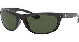 Ray-Ban Balorama Sunglasses Black/Crystal Green (RB4089)