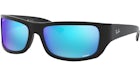 Ray-Ban Chromance Sunglasses Black/Green Mirror (RB4283CH)