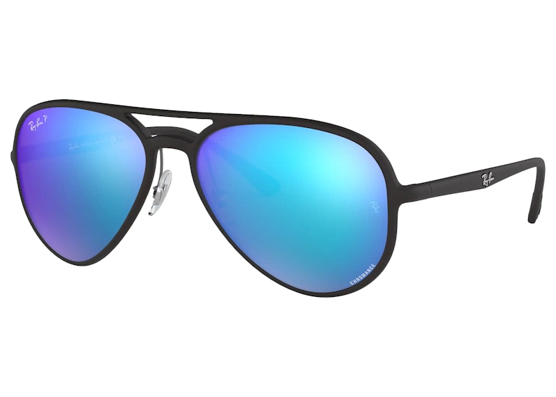 Black and blue on sale ray ban glasses