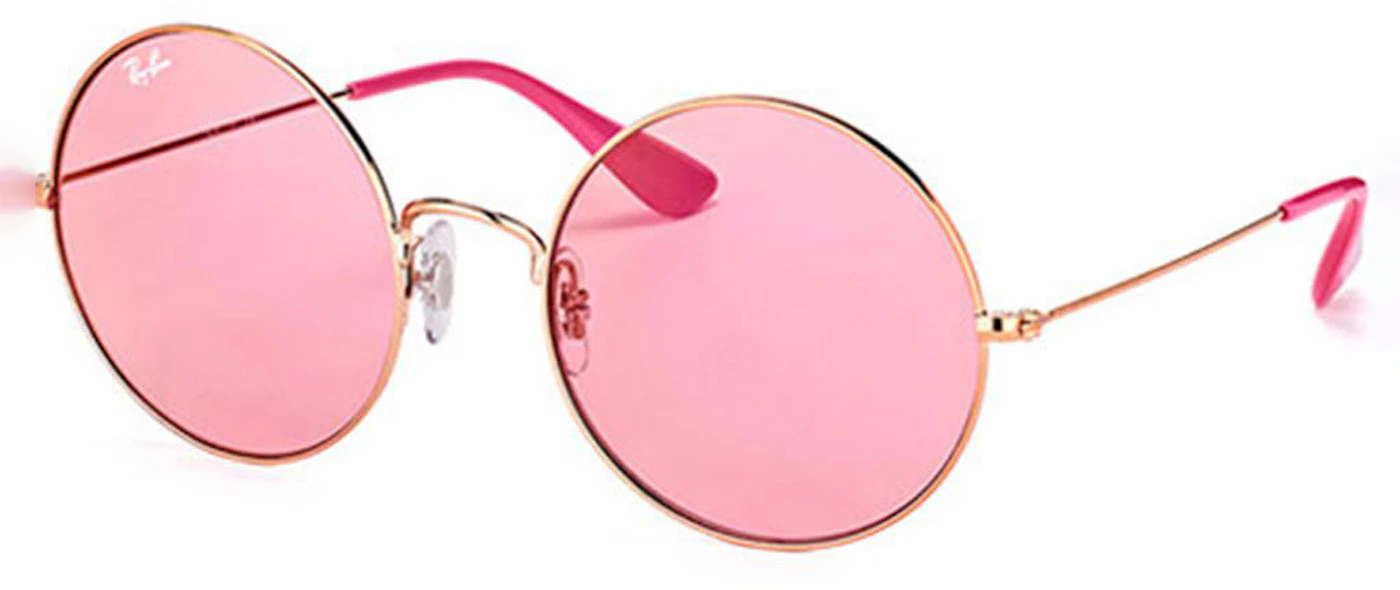 Ray-Ban Ja-Jo Sunglasses Gold/Pink - US
