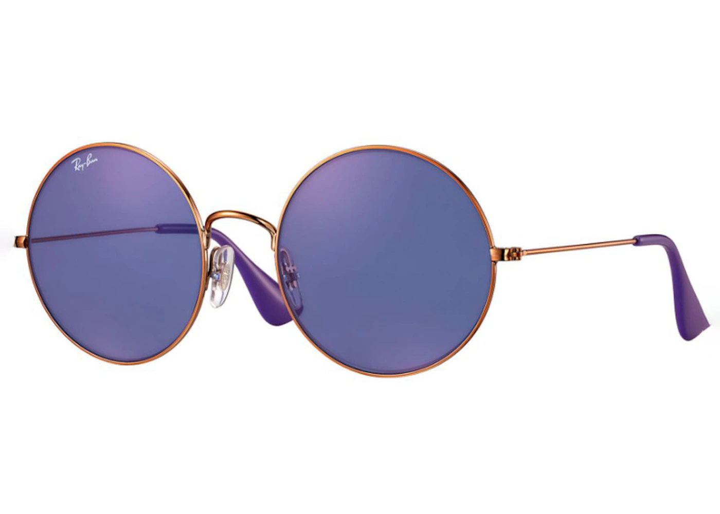 Ray-Ban Ja-Jo Sunglasses Shiny Copper/Violet - US