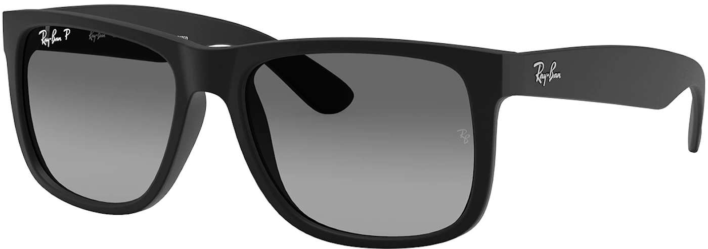 syndrom Løsne boom Ray-Ban Justin Classic Low Bridge Fit Sunglasses Black/Grey Gradient メンズ -  JP