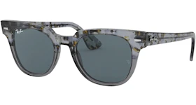 Ray-Ban Meteor Classic Sunglasses Meteor Grey/Blue Mirror