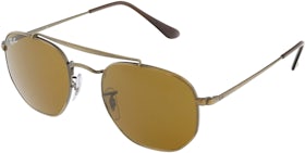 Ray-Ban Round Sunglasses Antique Gold (0RB3648 92283351)