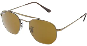 Ray-Ban Round Sunglasses Antique Gold (0RB3648 92283351)