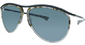 Ray-Ban Square Sunglasses Polished Grey Gradient Havana (0RB2219 1286R5 Olympian)