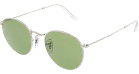 Ray-Ban Square Sunglasses Silver (0RB3447 91984E50)