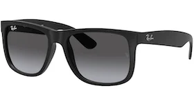 Ray-Ban The Justin Sunglasses Black/Grey Gradient (RB4165)