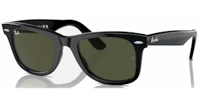 Ray-Ban Wayfarer Sunglasses Black/Green (RB2140)