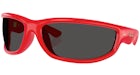 Ray-Ban x A$AP Ultra Wrap 003 Next Generation Collection Sunglasses Polished Red Ultra Black (RB4941 683187 86-20)