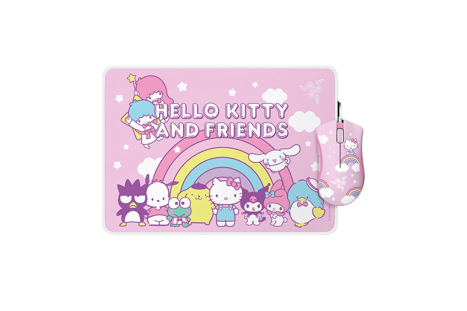 hello kitty mouse mat