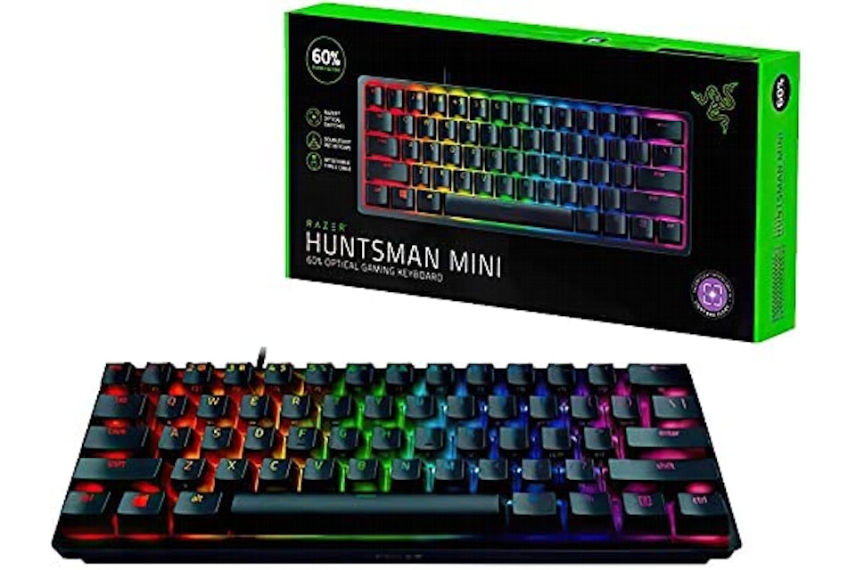 Razer Huntsman Mini 60% Wired Gaming Keyboard RZ03-03390500-R3U1