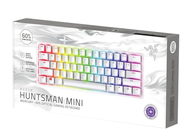 Razer Huntsman Mini Purple Switch Gaming Keyboard RZ03-03390300