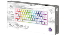 Razer Huntsman Mini Purple Switch Gaming Keyboard RZ03-03390300-R3M1 Mercury White