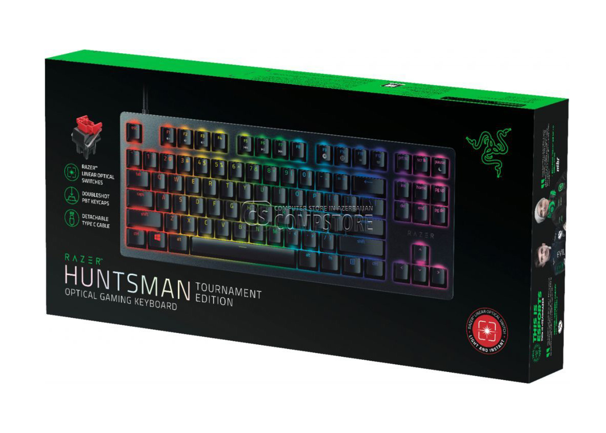 Razer Huntsman Tournament Edition Linear Switch Gaming Keyboard ...