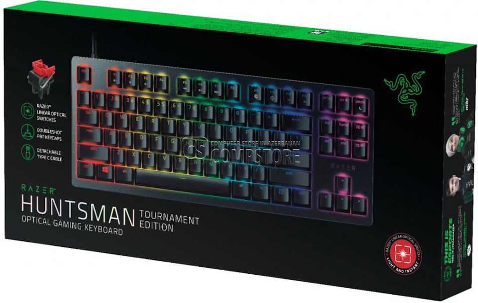 Razer Huntsman RGB Tournament Edition Linear Optical Switches Wired Gaming  Keyboard | GameStop
