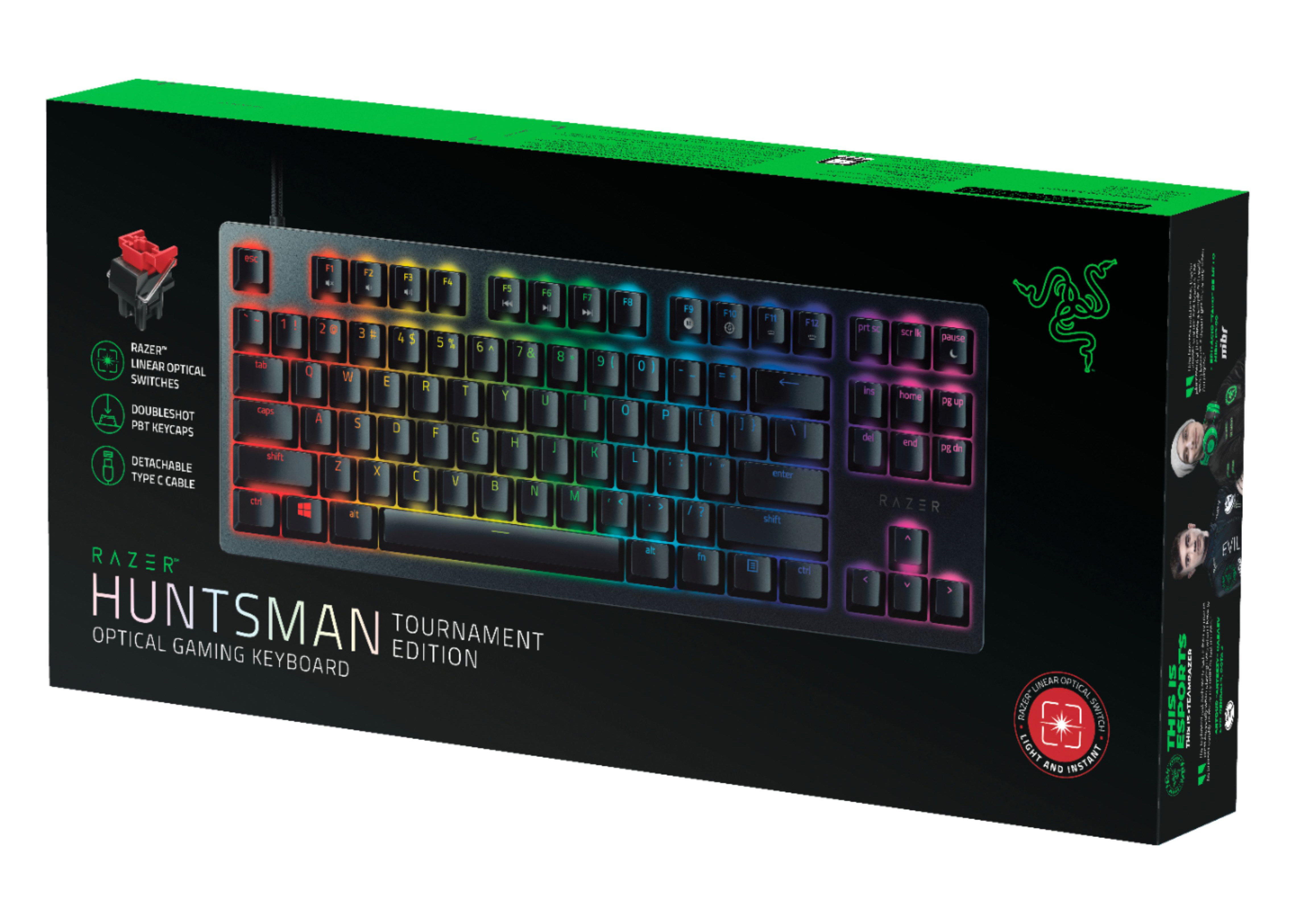 Razer Huntsman Tournament Edition TKL Wired Gaming Keyboard RZ03 ...