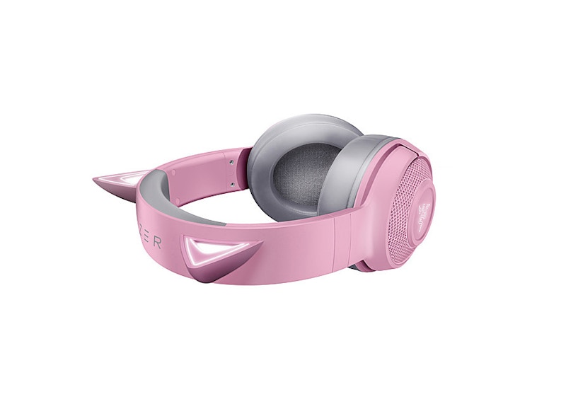 Razer kraken quartz online pink headset