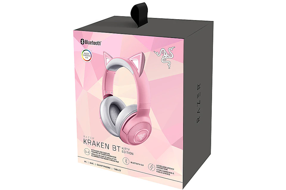 Razer Kraken Kitty Wireless Gaming Headset RZ04-03520100-R3U1 Quartz Pink