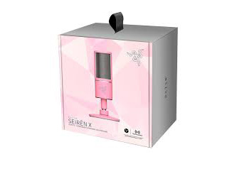 Razer Seirēn X USB Super Cardioid Condenser Microphone RZ19-02290300-R3M1  Quartz Pink