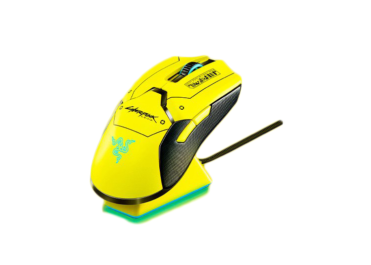 Razer Viper Ultimate with Charging Dock Cyberpunk 2077 Edition Wireless  Mouse