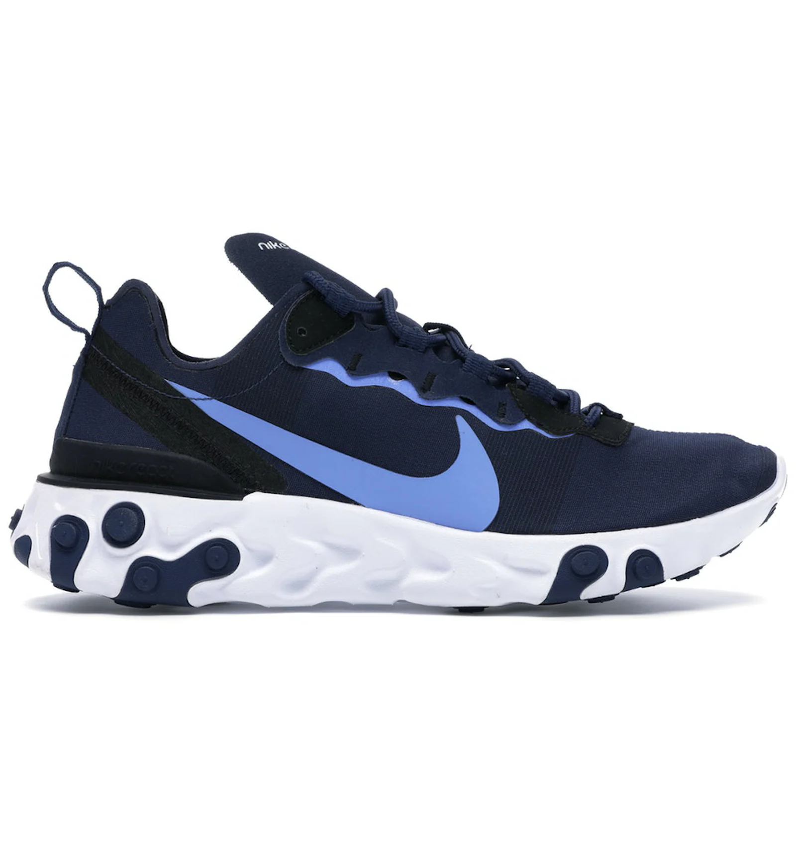 Nike react element 55 navy white on sale