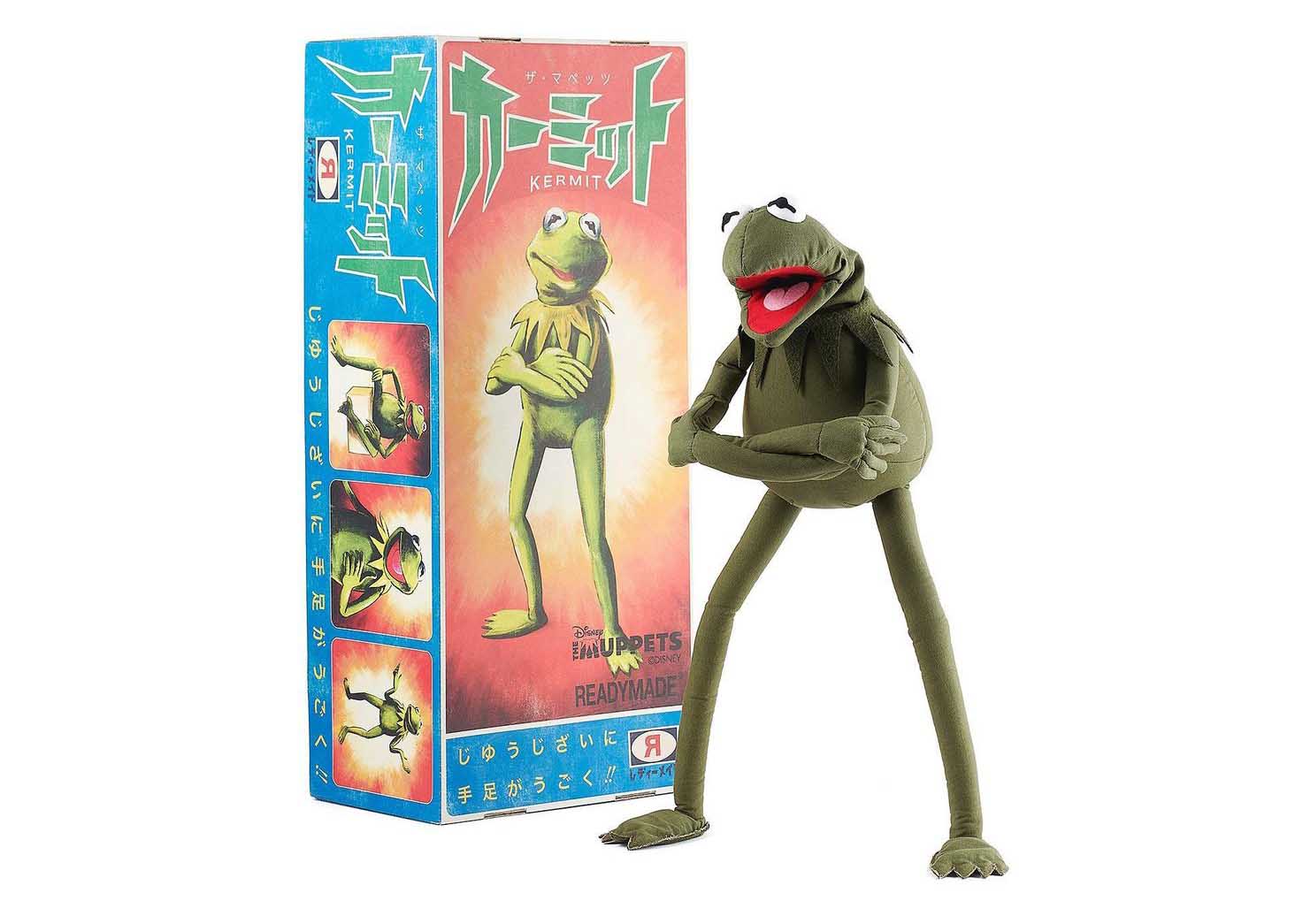 READYMADE Kermit The Frog Plush Green