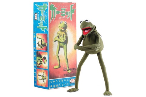 READYMADE Kermit The Frog Plush Green FW21 US - Main Image