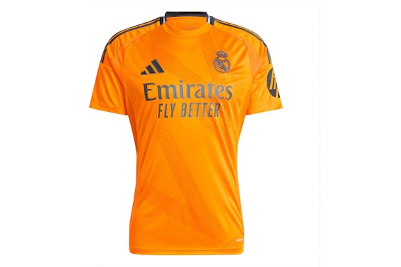 Real Madrid Away 2024/25 Jersey Orange