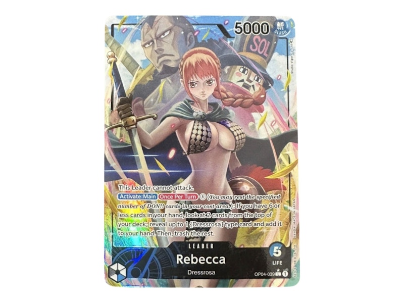 rebecca one piece card game One Piece Official Sleeves Vol.4 (Rebecca) main image 0