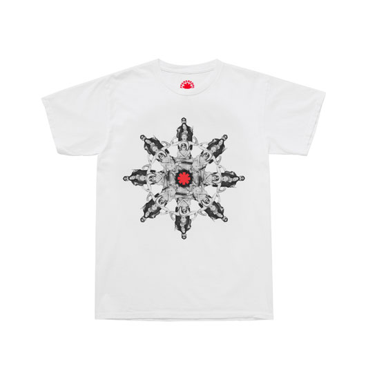 Red Hot Chili Peppers Mandala T-shirt White Men's - SS22 - US