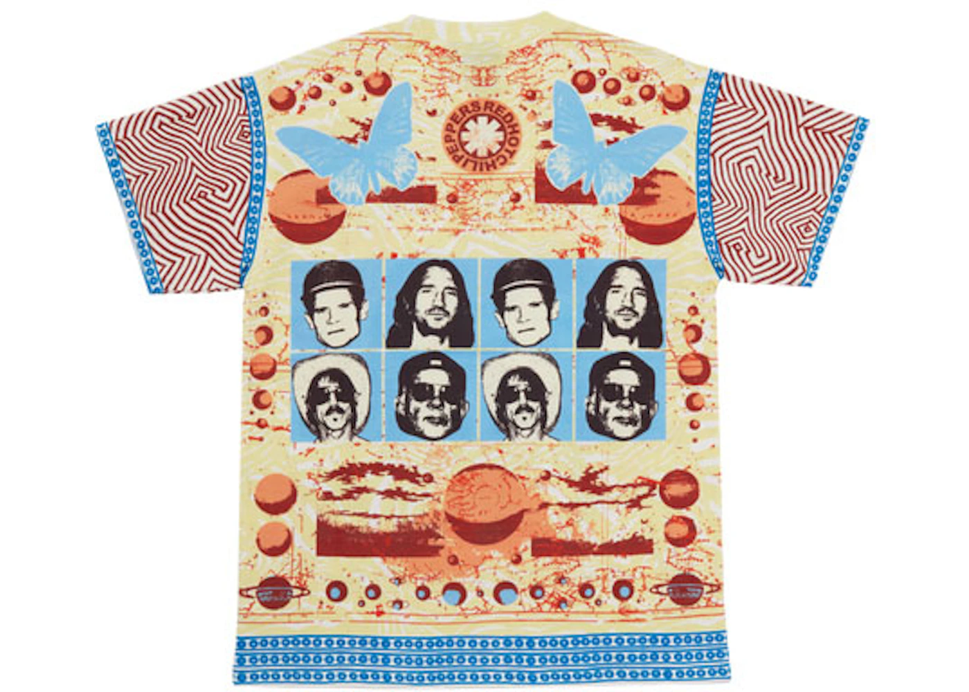 Red Hot Chili Peppers Michael Rios Special Artist T-shirt Multi Men's ...