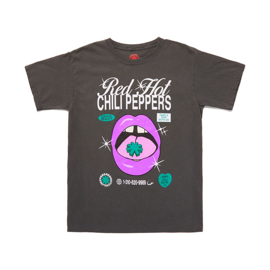 Red Hot Chili Peppers Trip T-shirt Grey Men's - SS22 - US