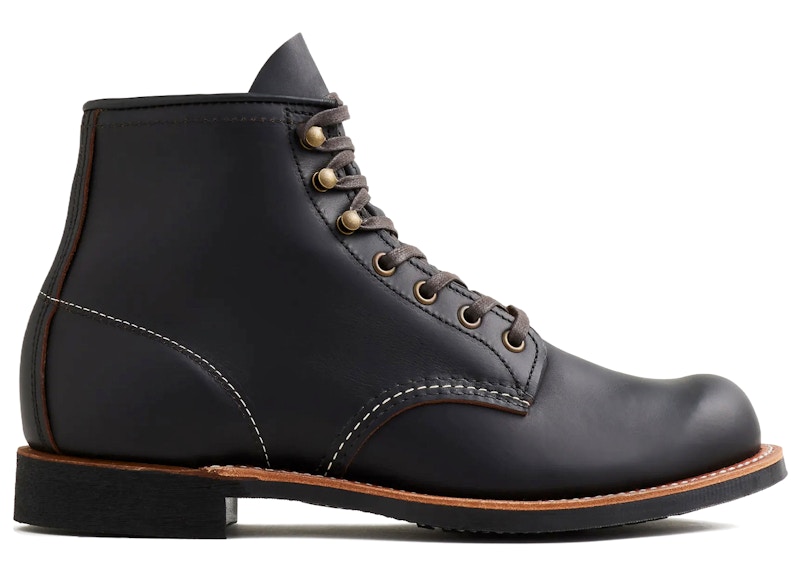 Red Wing Shoes Blacksmith 6-Inch Boot Black Prairie Leather