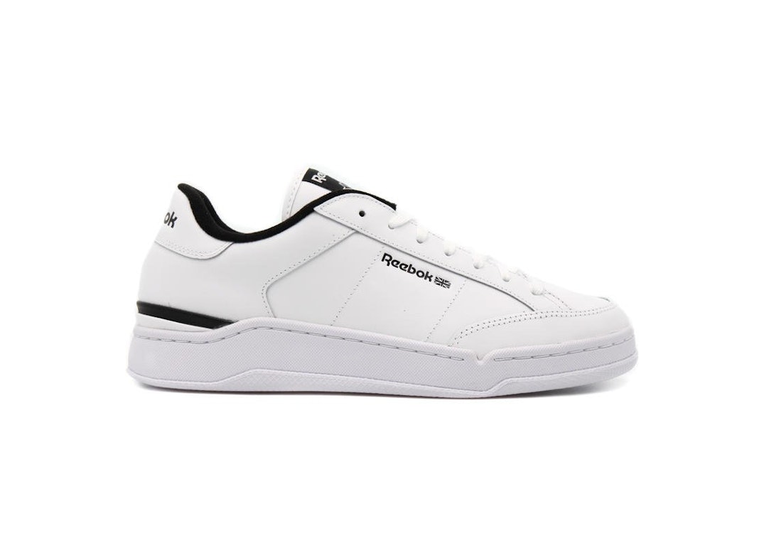 Pre-owned Reebok Ad Court Footwear White In White/black