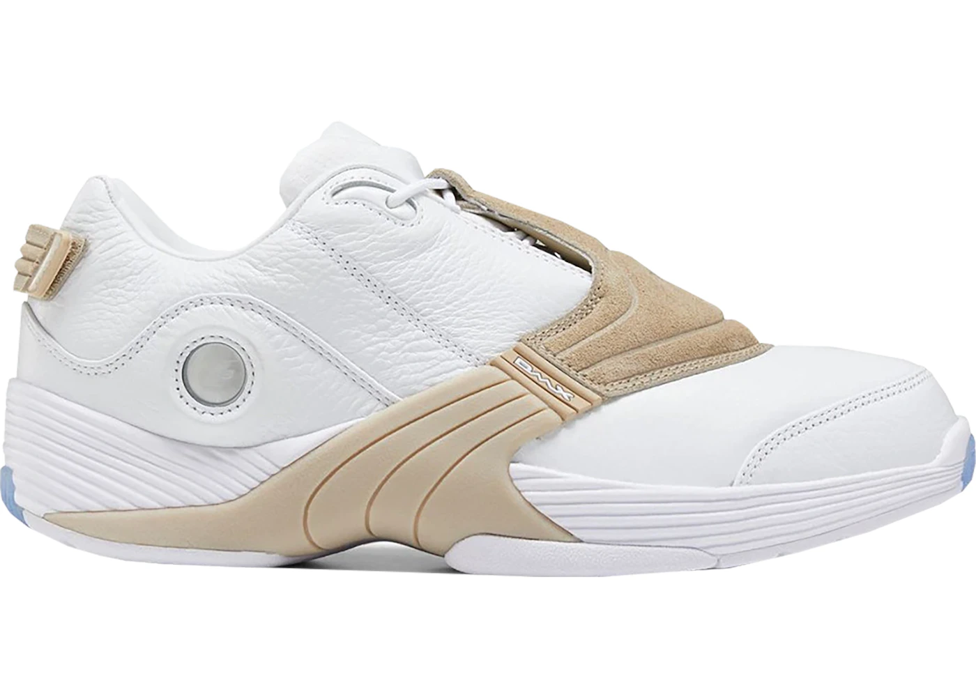 Gold and white reebok clearance