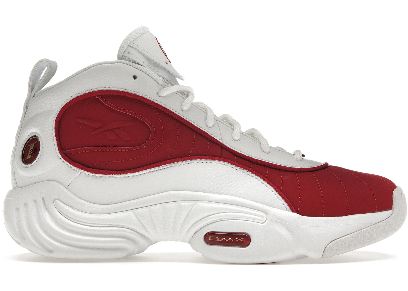 Reebok Answer III Blanco Flash Rojo Hombre 100070300 MX