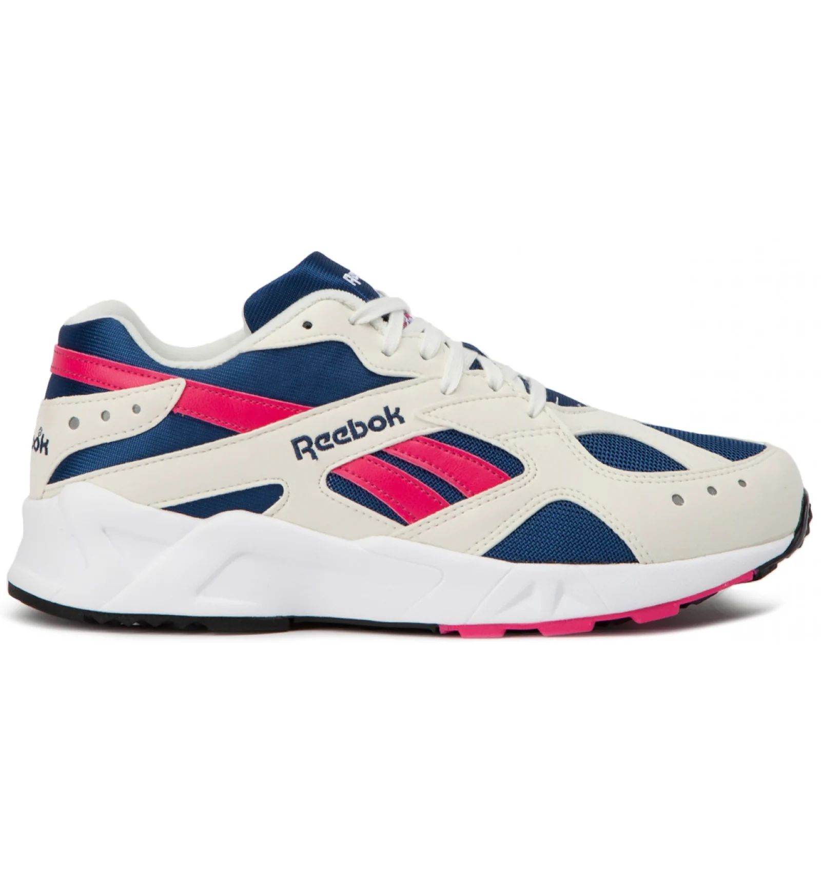 Reebok aztrek double trainers in chalk sales