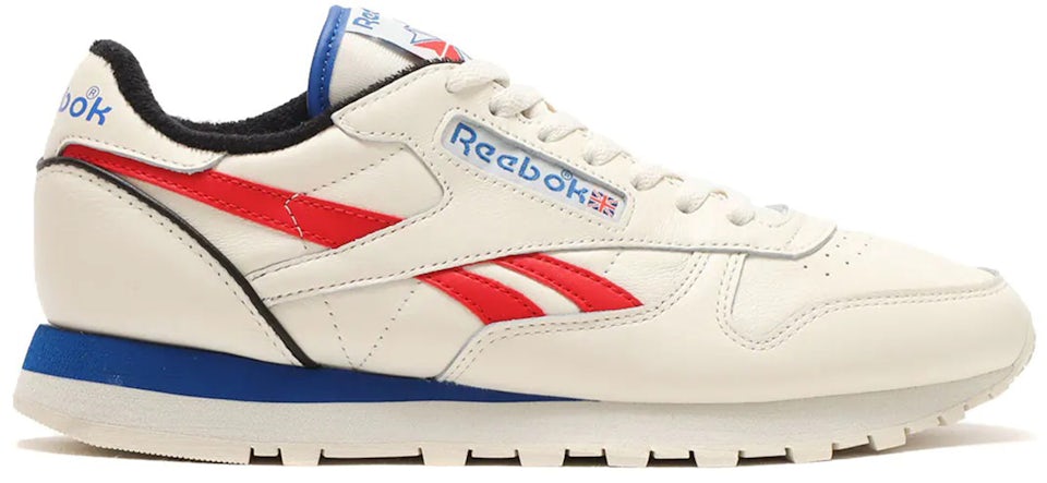 White US Classic Reebok Men\'s - GY4114 - 1983 Blue Leather Red Vintage