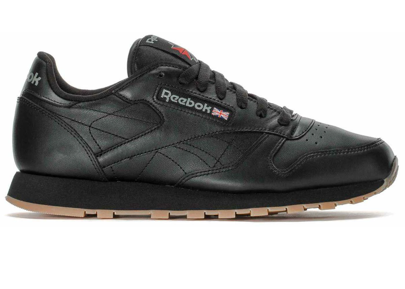 Reebok cl black gum Clearance