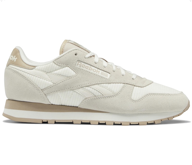 Beige reebok on sale