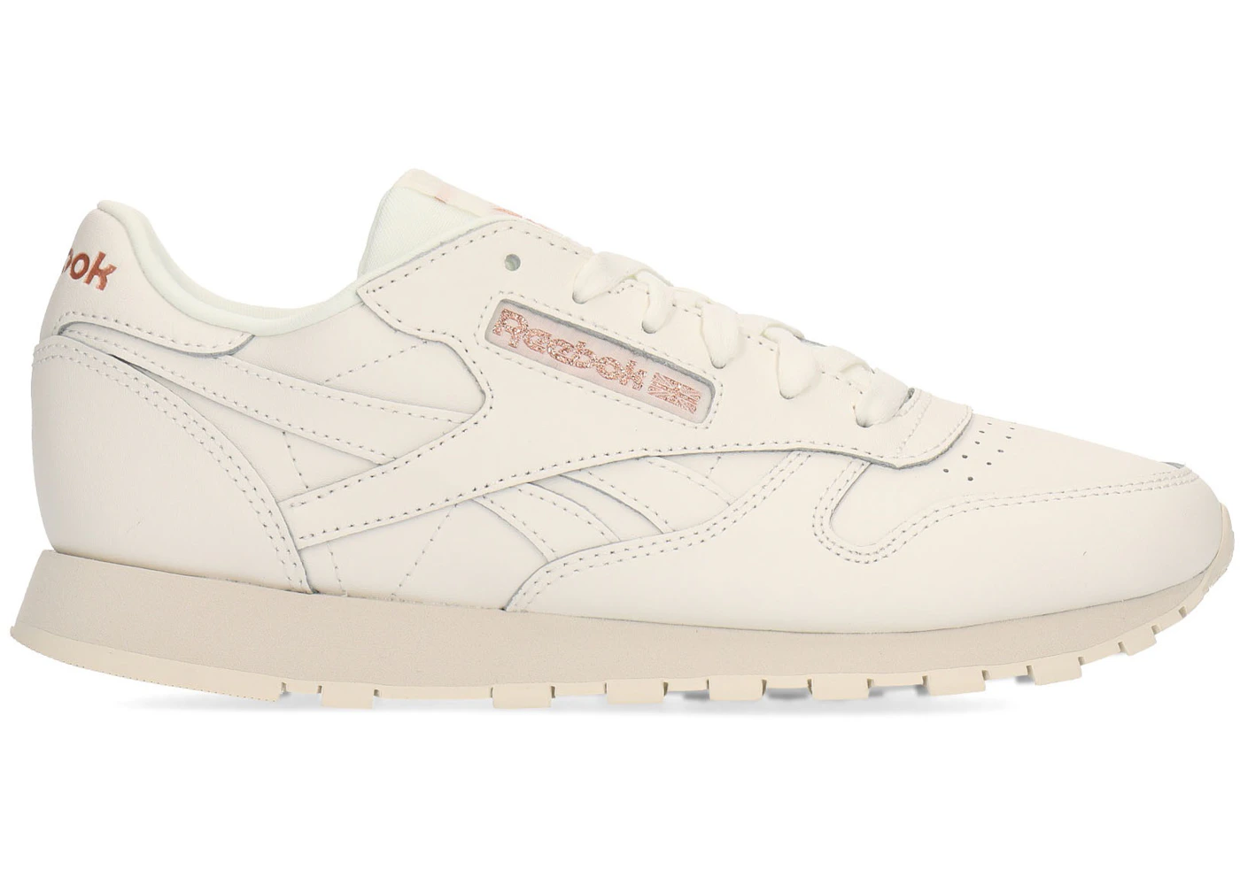 Reebok Classic Leather Chalk Rose Gold (Women's) - DV3762 - US
