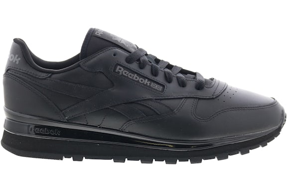 Reebok Clip classique en cuir triple noir