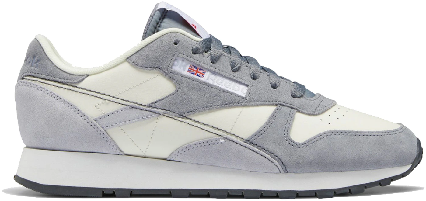 Bekend Netto Schuine streep Reebok Classic Leather Cold Grey Chalk Men's - GY8816 - US