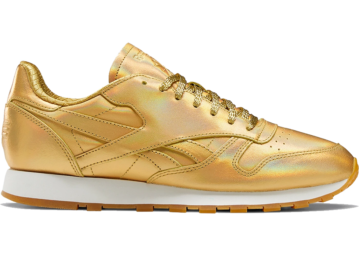 Gold reeboks hot sale