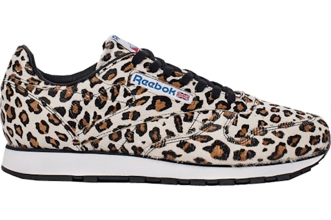 Reebok Classics Reebok Animal Print Sneakers Classic Leather